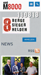 Mobile Screenshot of muehlviertel8000.at