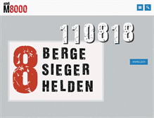 Tablet Screenshot of muehlviertel8000.at